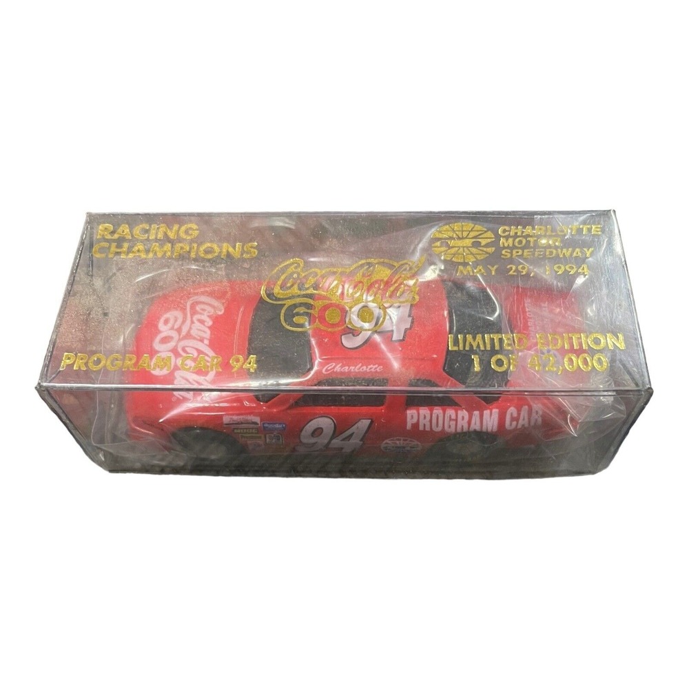 Coca-Cola 600 Program Car 1994 Racing Champions Premier 1/64‎
